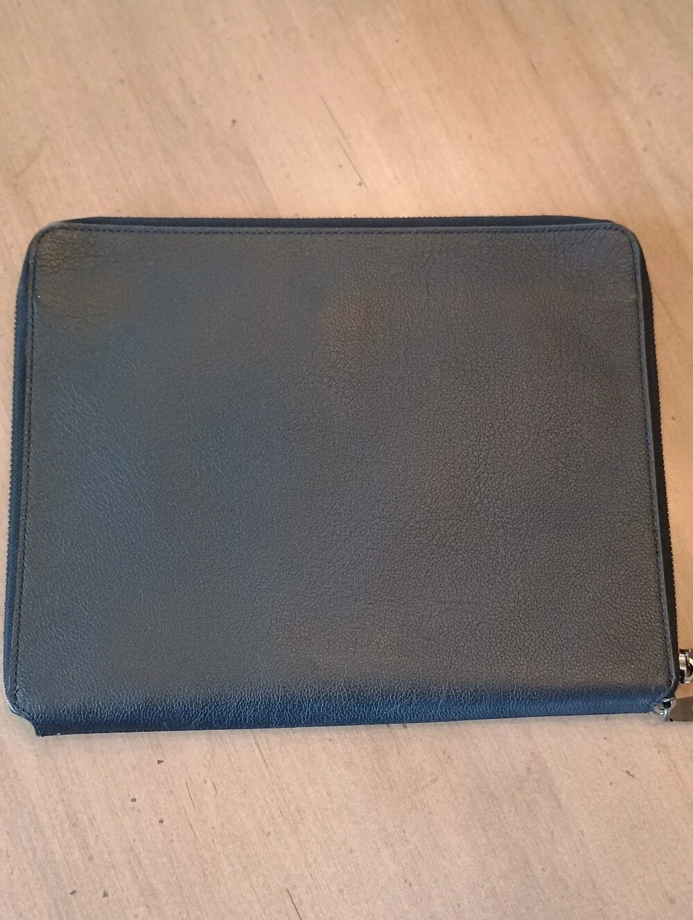 Coach structured leather